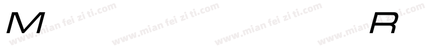 Microgramma Regular字体转换